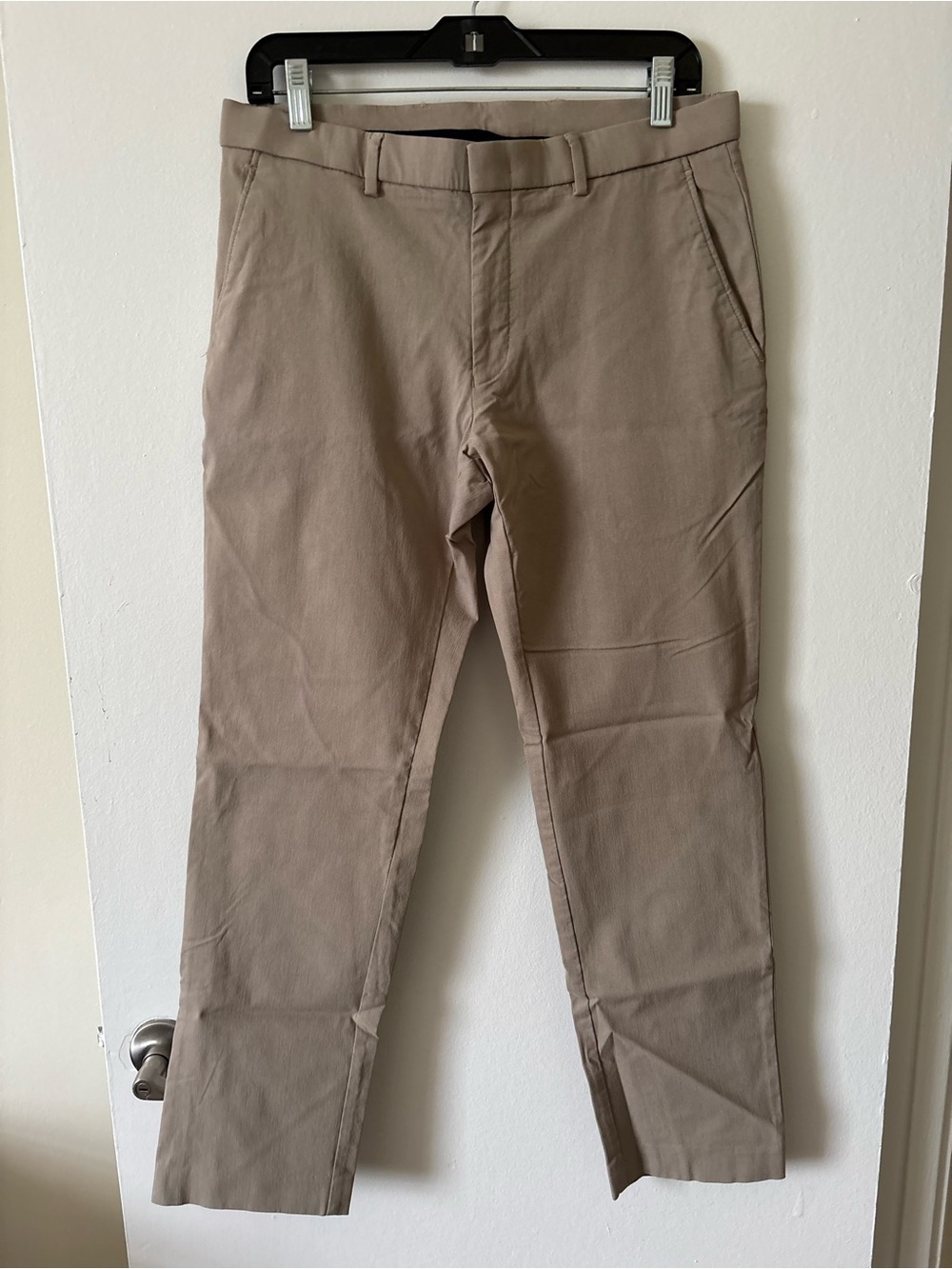 Tommy Hilfiger Men's Khaki/Taupe Straight Chinos